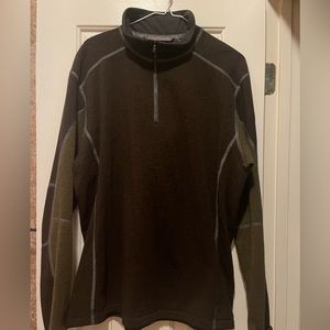 Kuhl Men's Thor 1/4 Zip-size XL-Brown